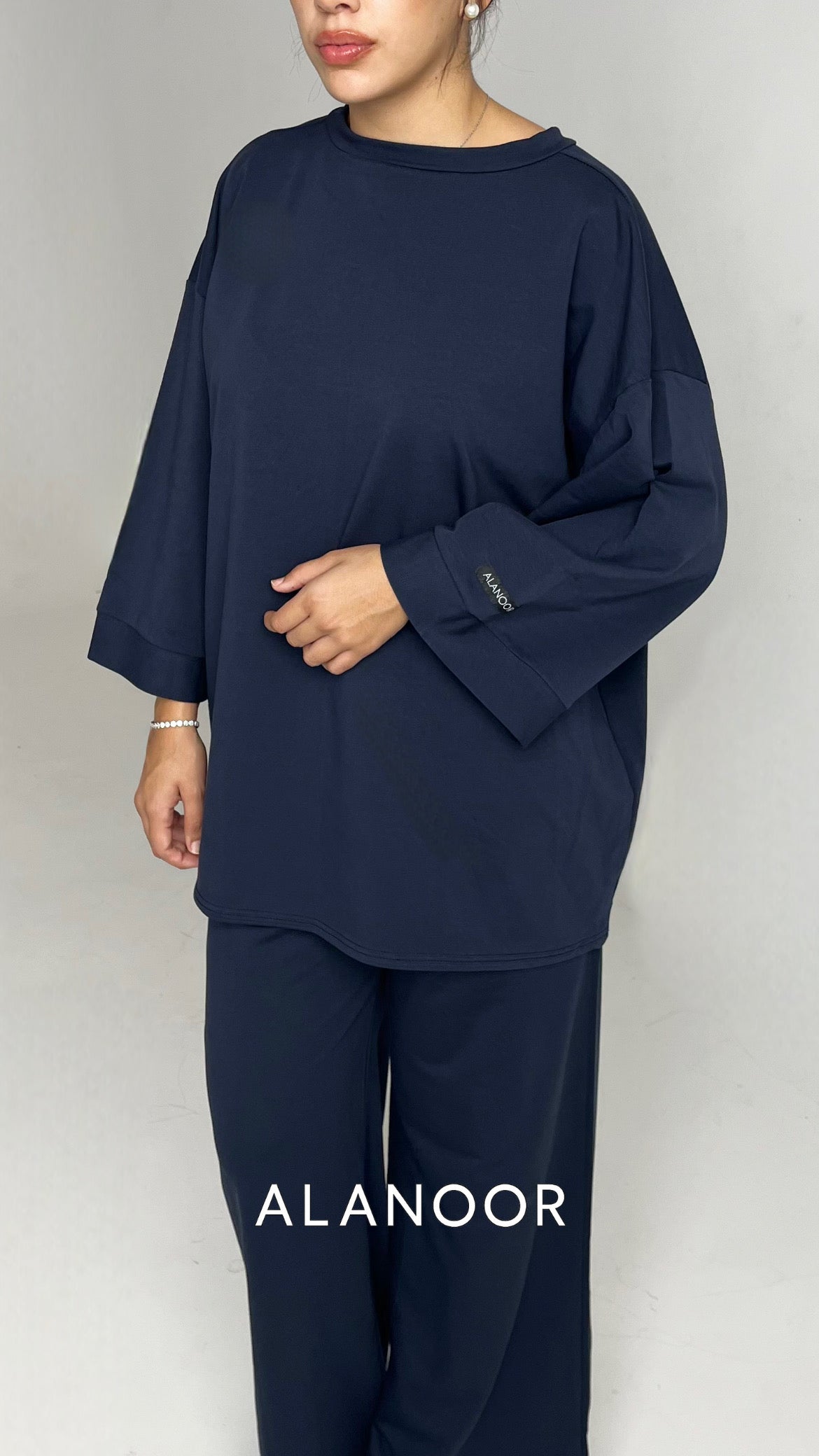 CONJUNTO OVERSIZE AZUL