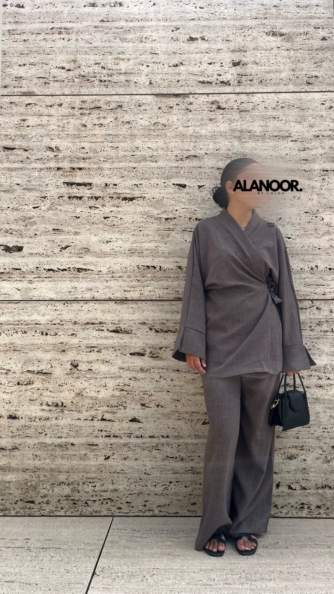 Conjunto Tokyo gris perla