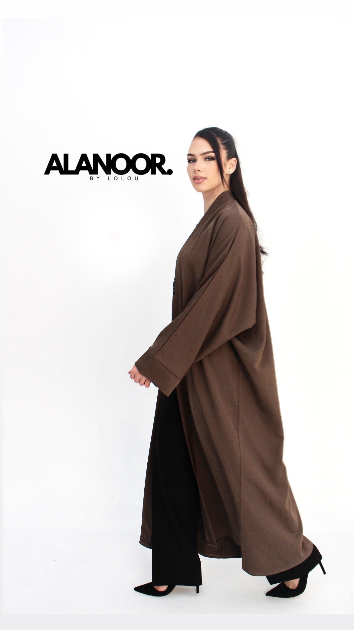Kimono Largo Marrón