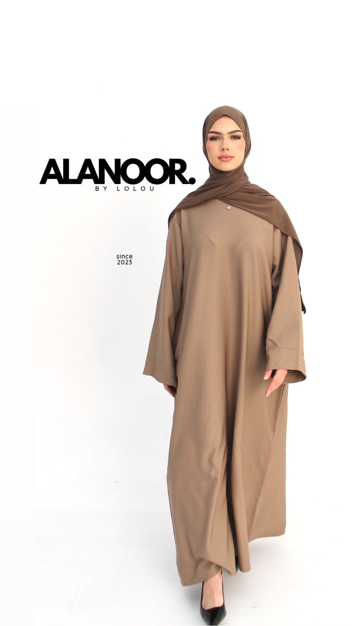 ABAYA QAMAR NUDE CAMEL