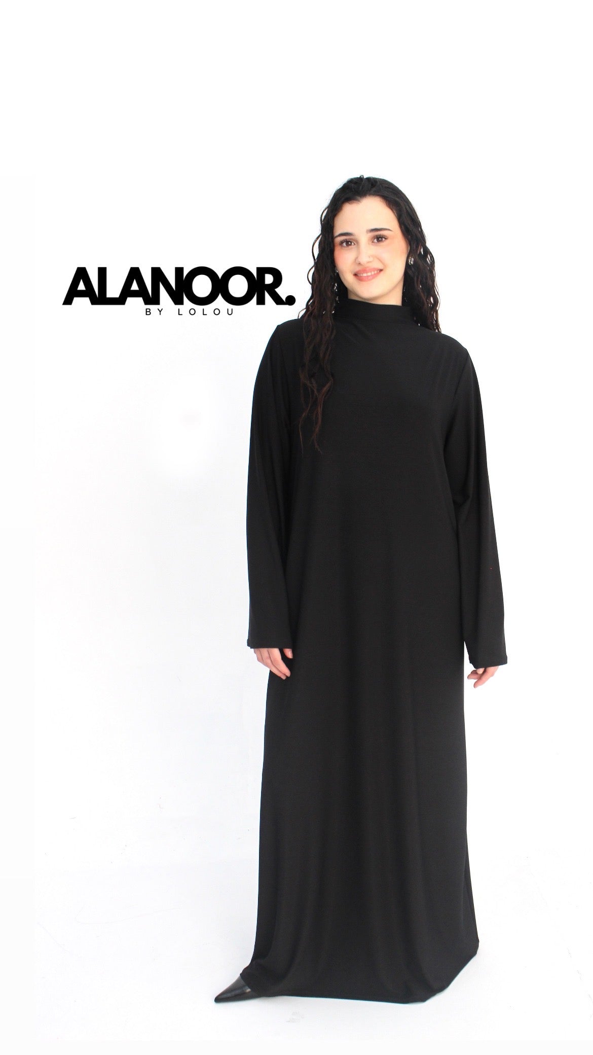 ABAYA JERSEY NEGRO