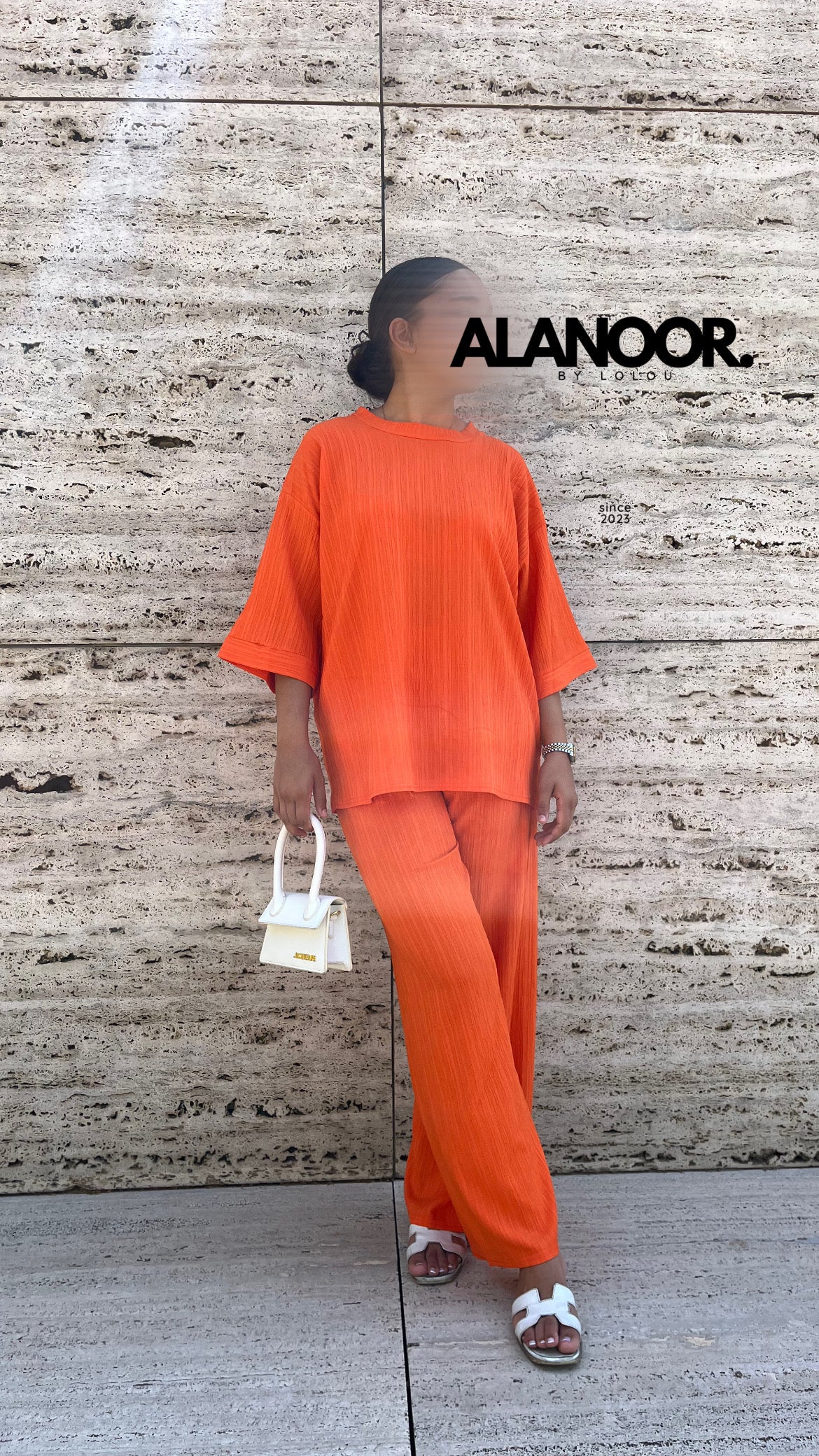 Conjunto Fluido naranja đ