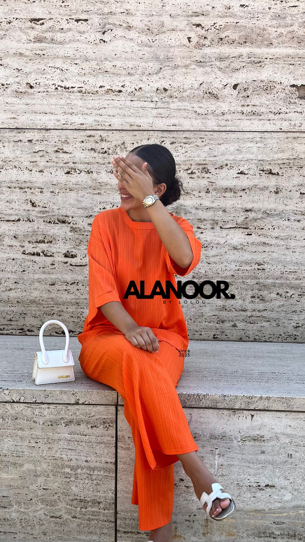 Conjunto Fluido naranja đ