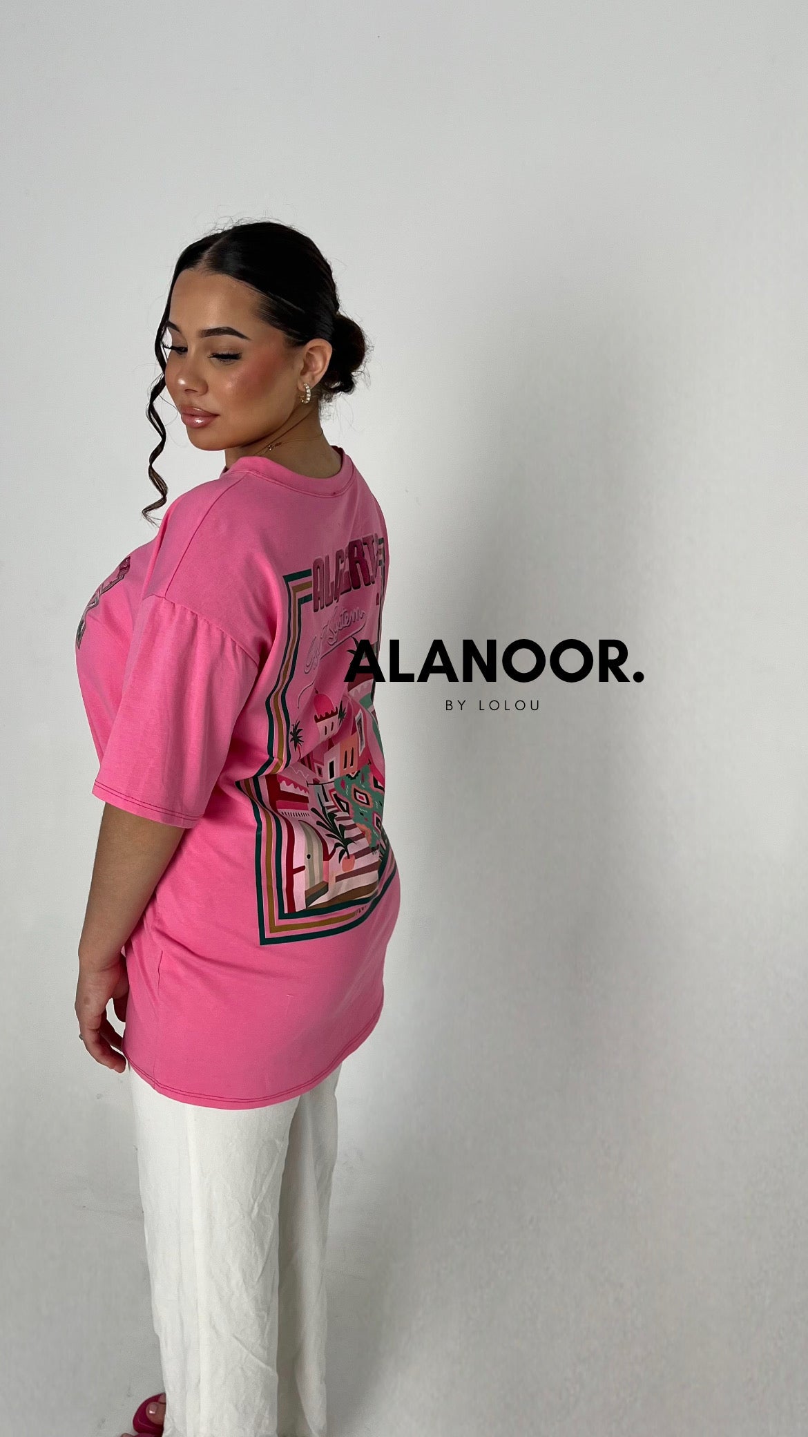 CAMISETA OVERSIZE ALGERIA