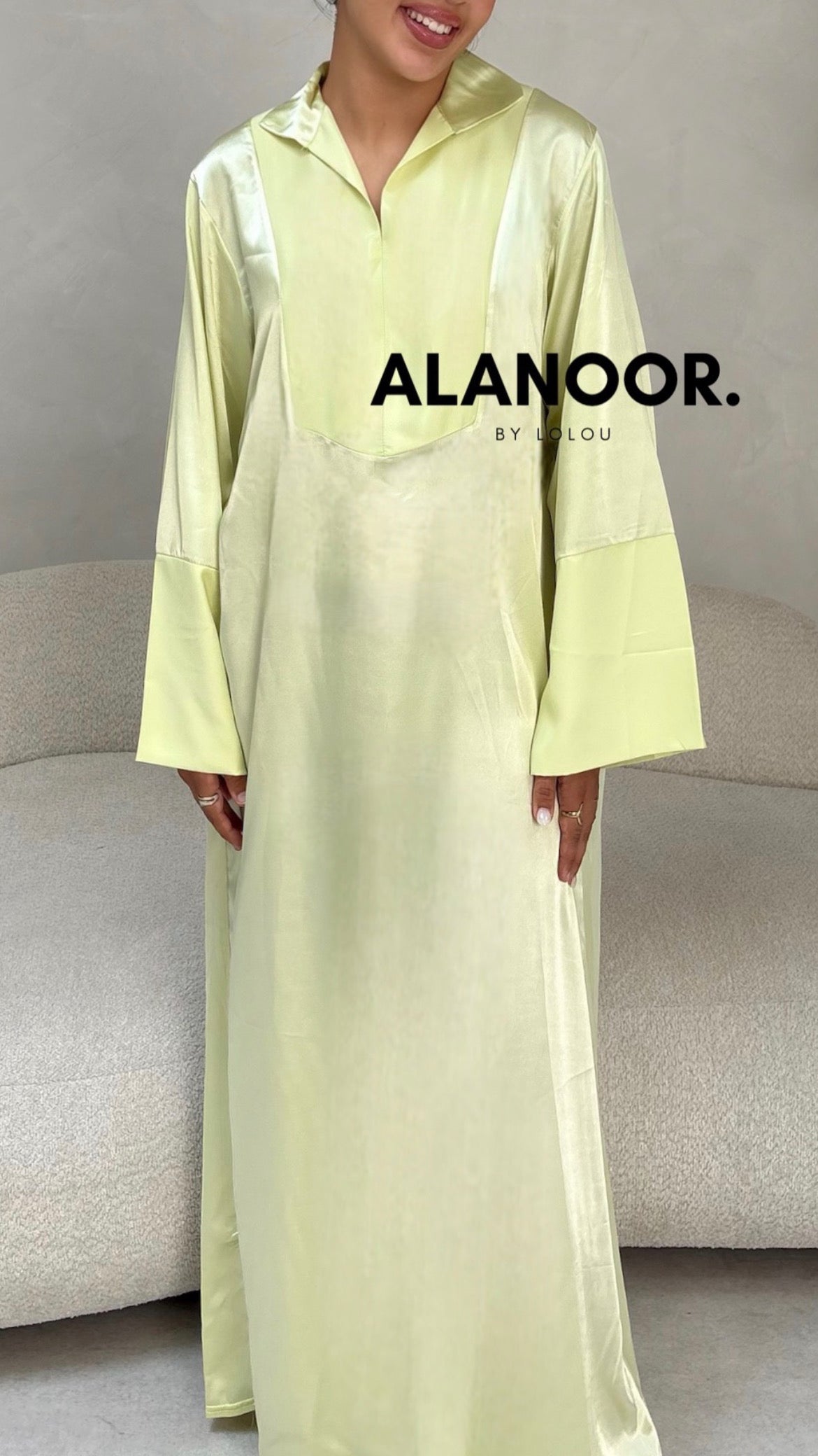 Vestido satinado LIMA