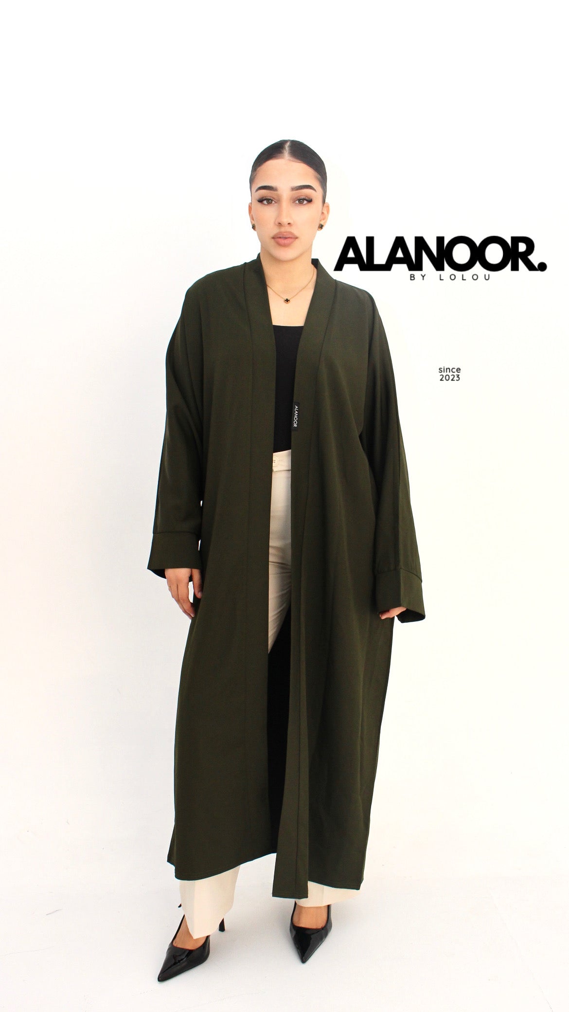 Kimono Largo verde