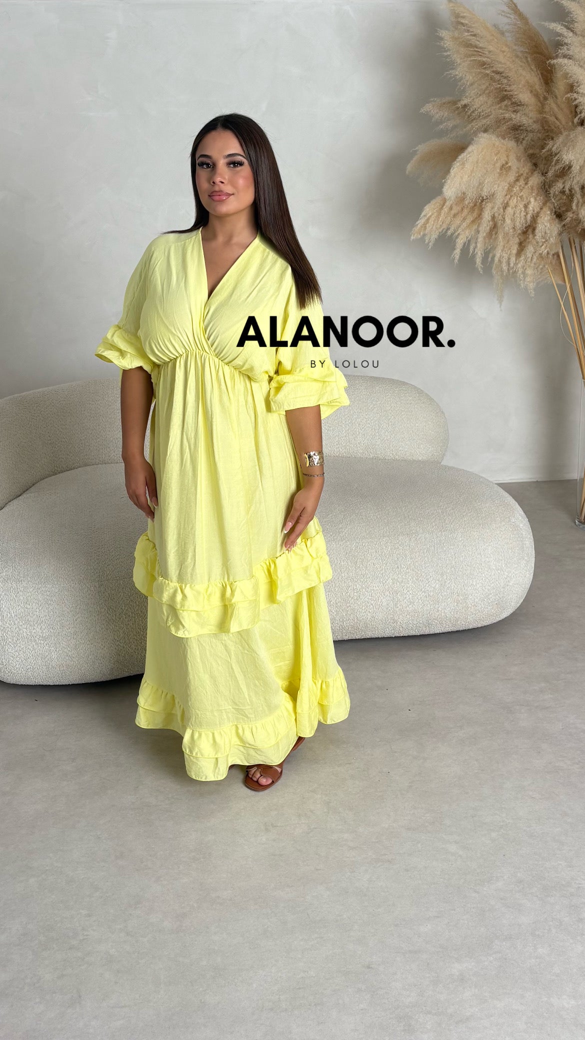 Vestido Sol Janeiro – Amarillo Pastel