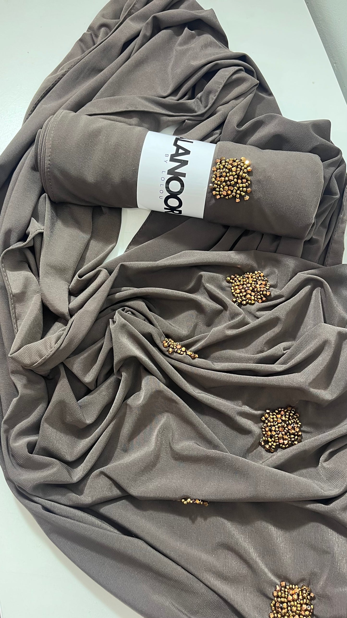 Hijab Jersey premium MARRÓN TIERRA