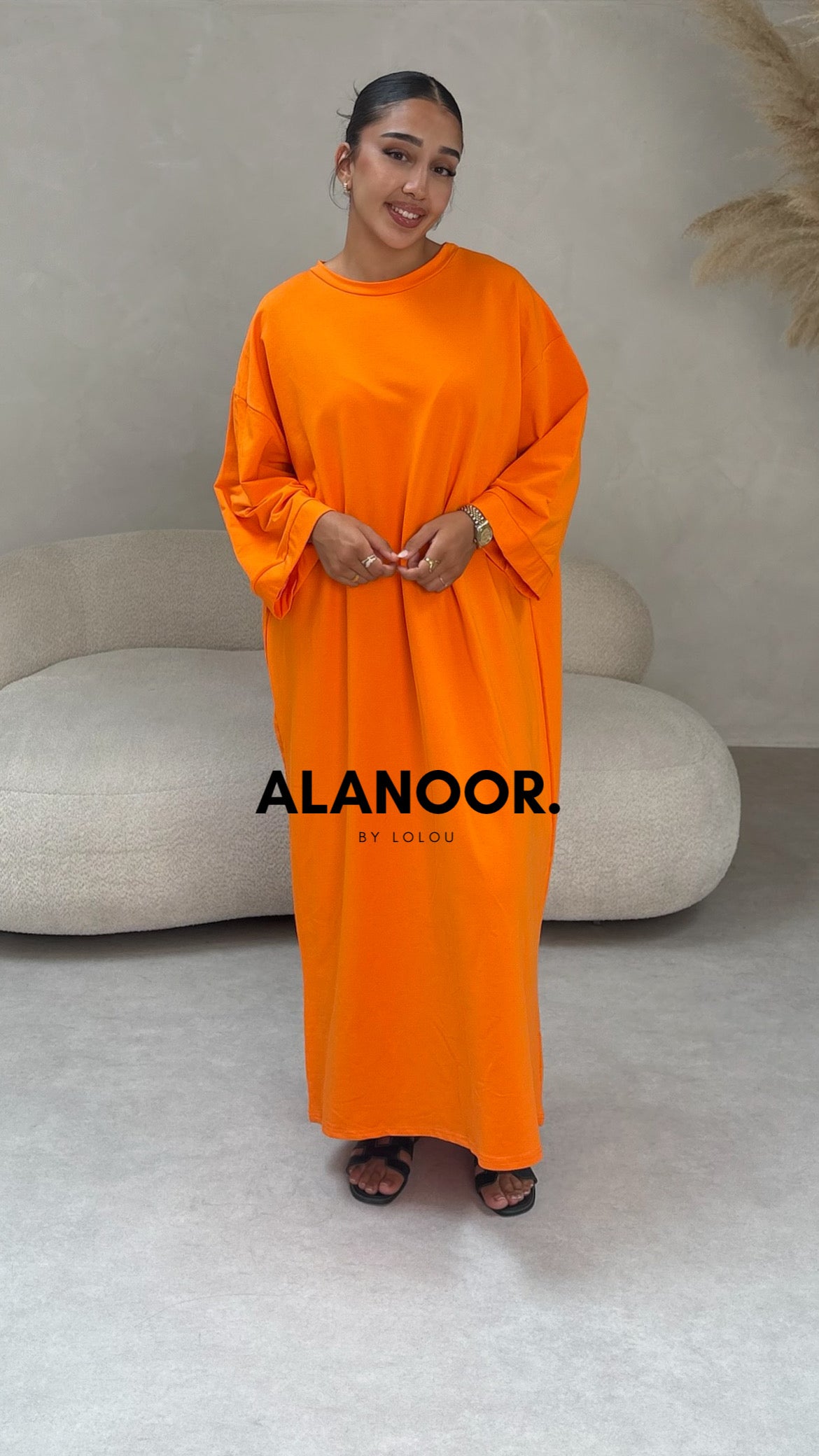 Vestido Liyana NARANJA