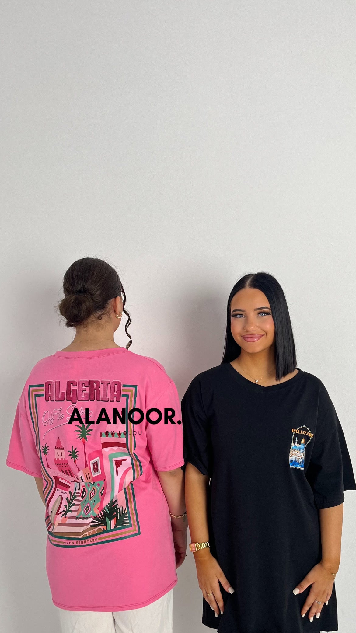 CAMISETA OVERSIZE ALGERIA