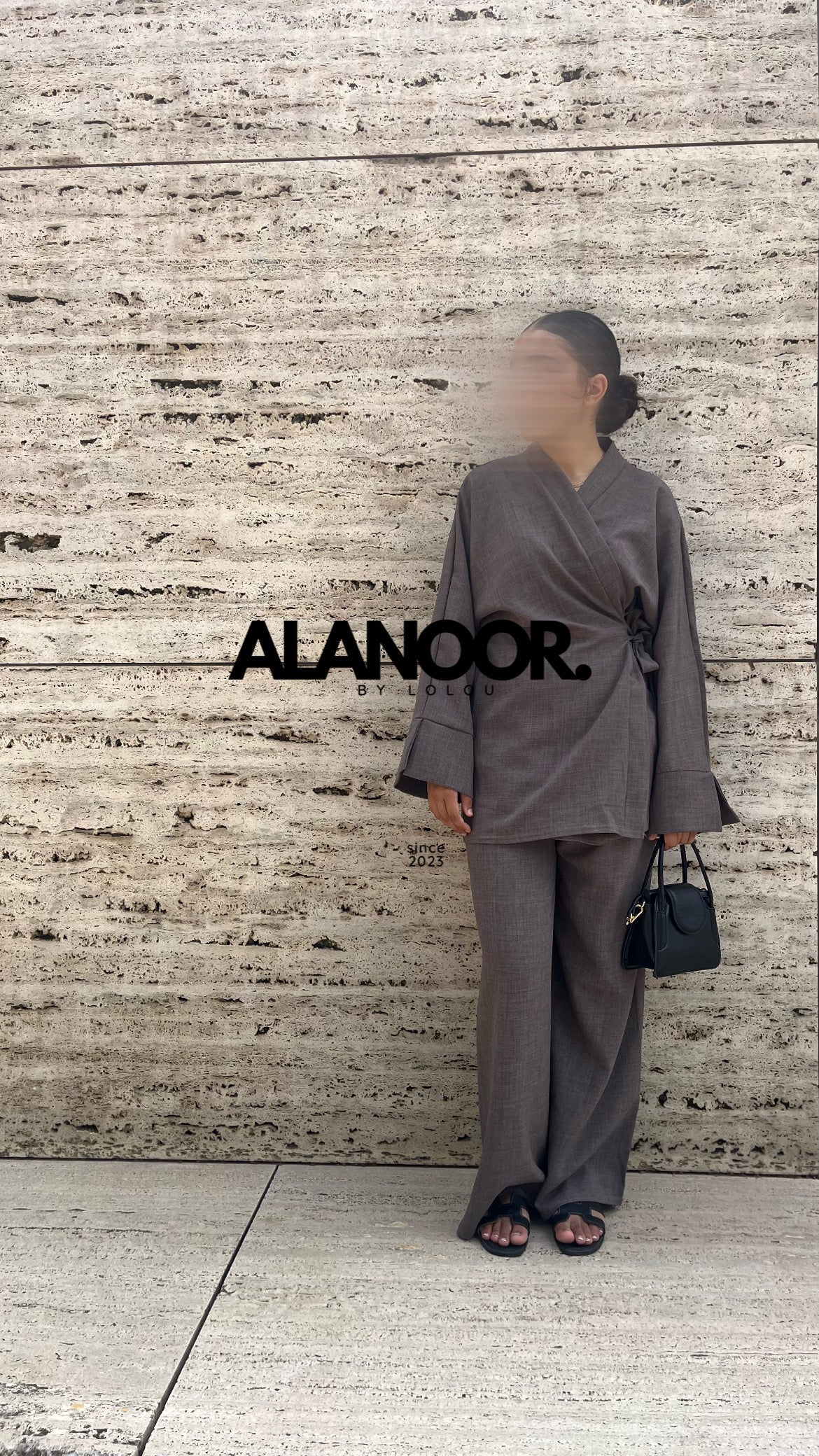 Conjunto Tokyo gris perla