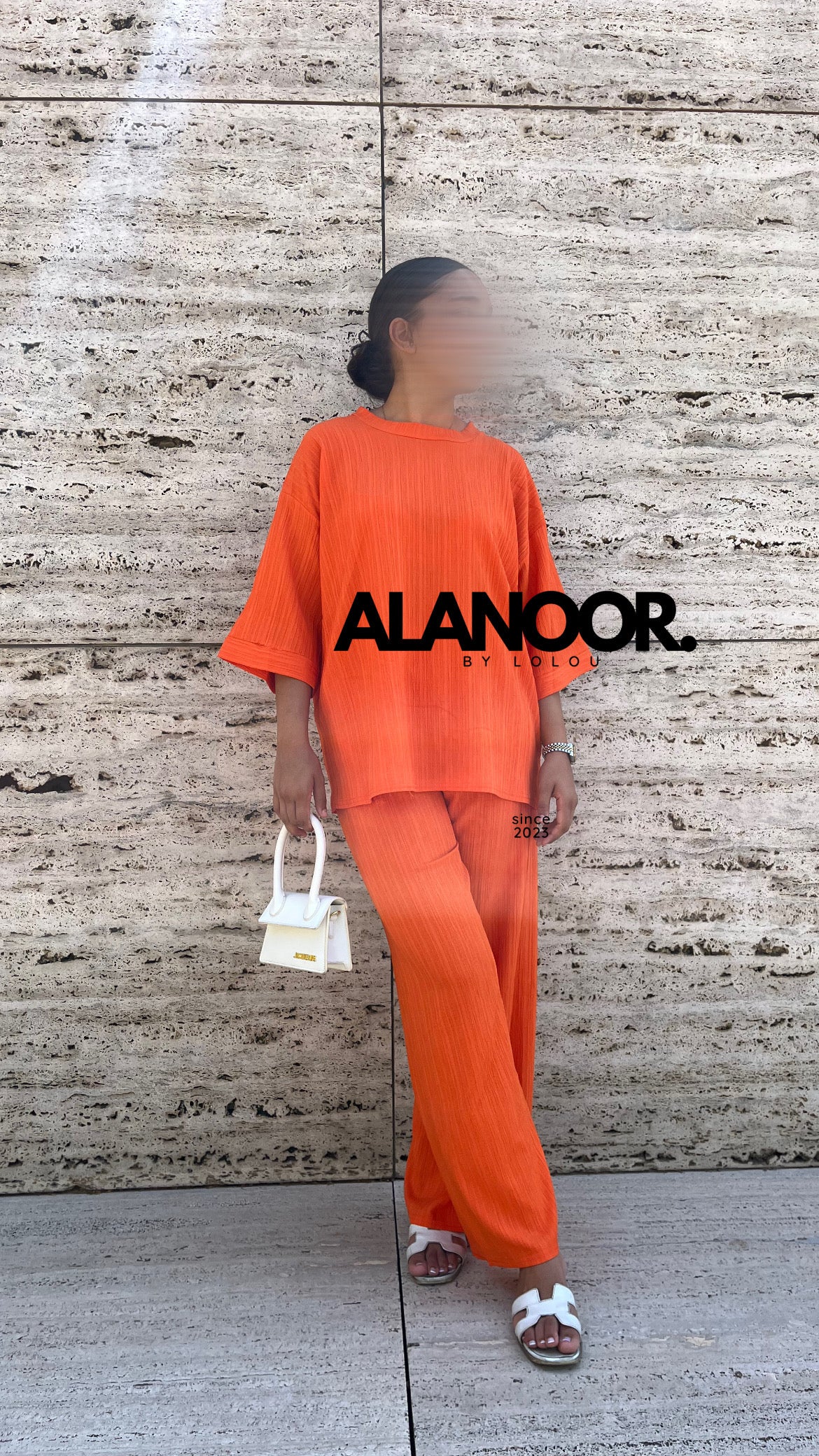 Conjunto Fluido naranja đ