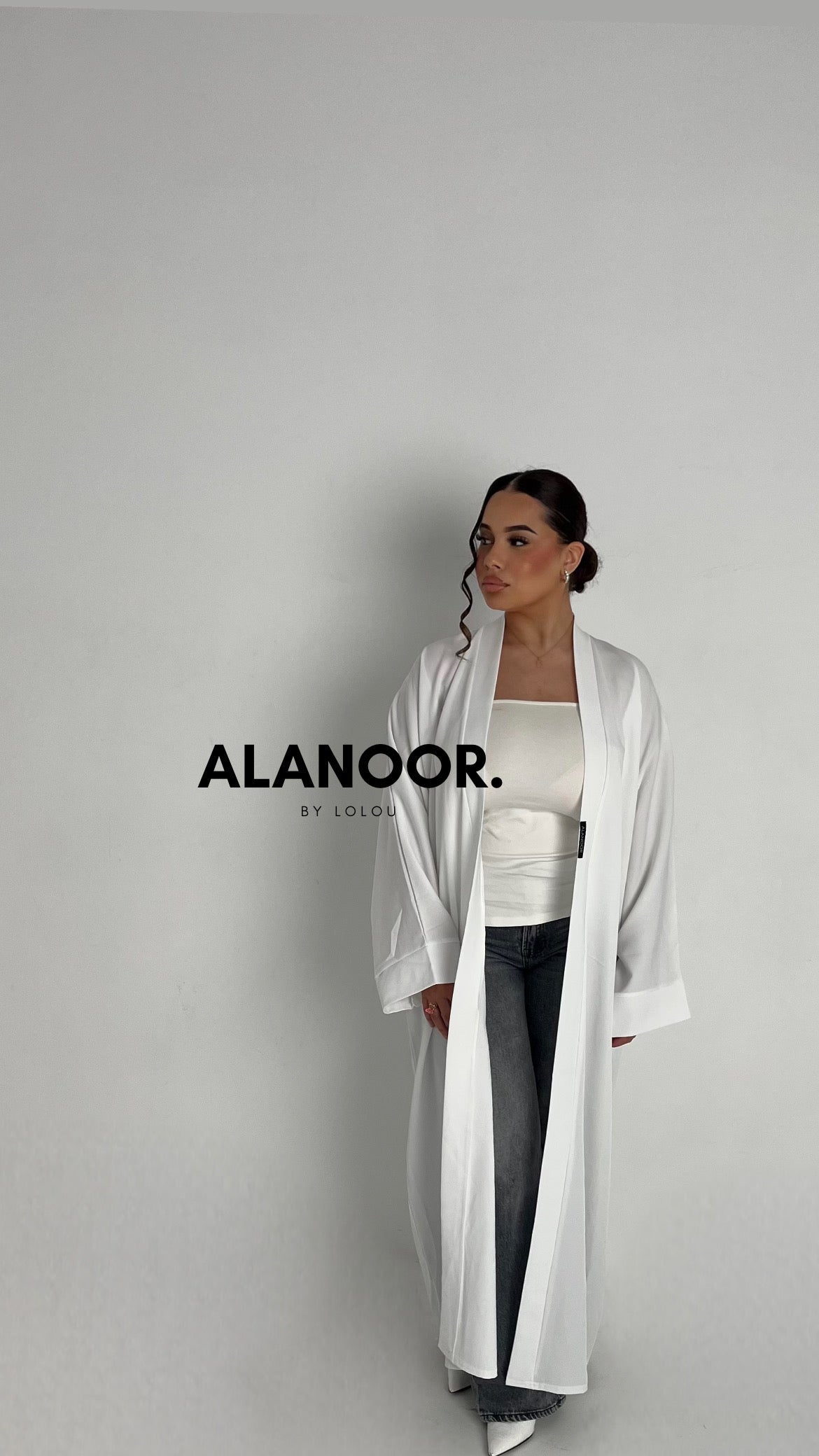 Kimono Largo Blanco