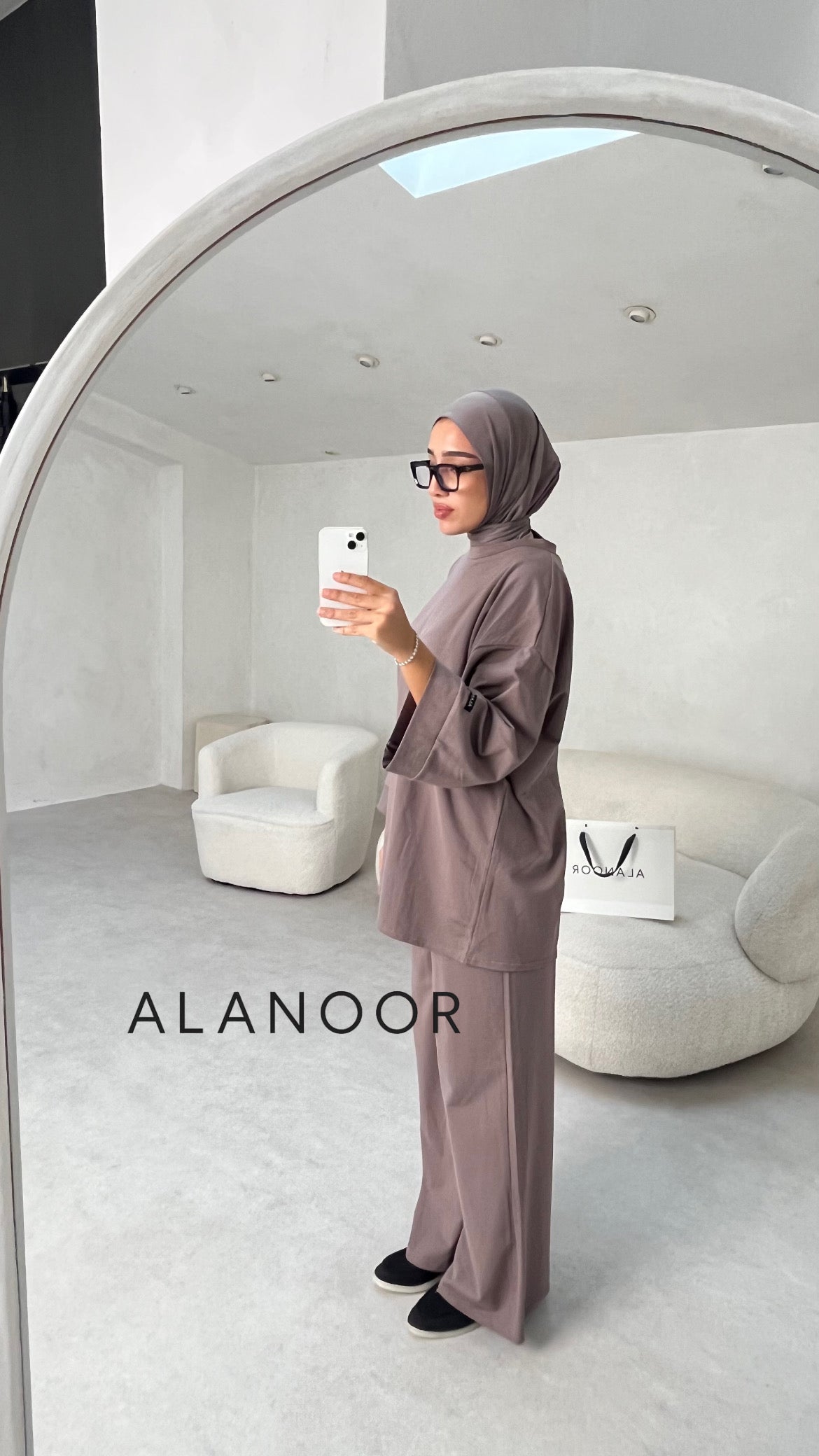 Hijab Instant ALANOOR Taupe