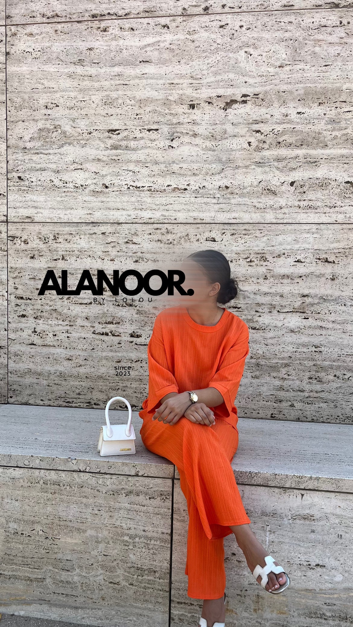 Conjunto Fluido naranja đ