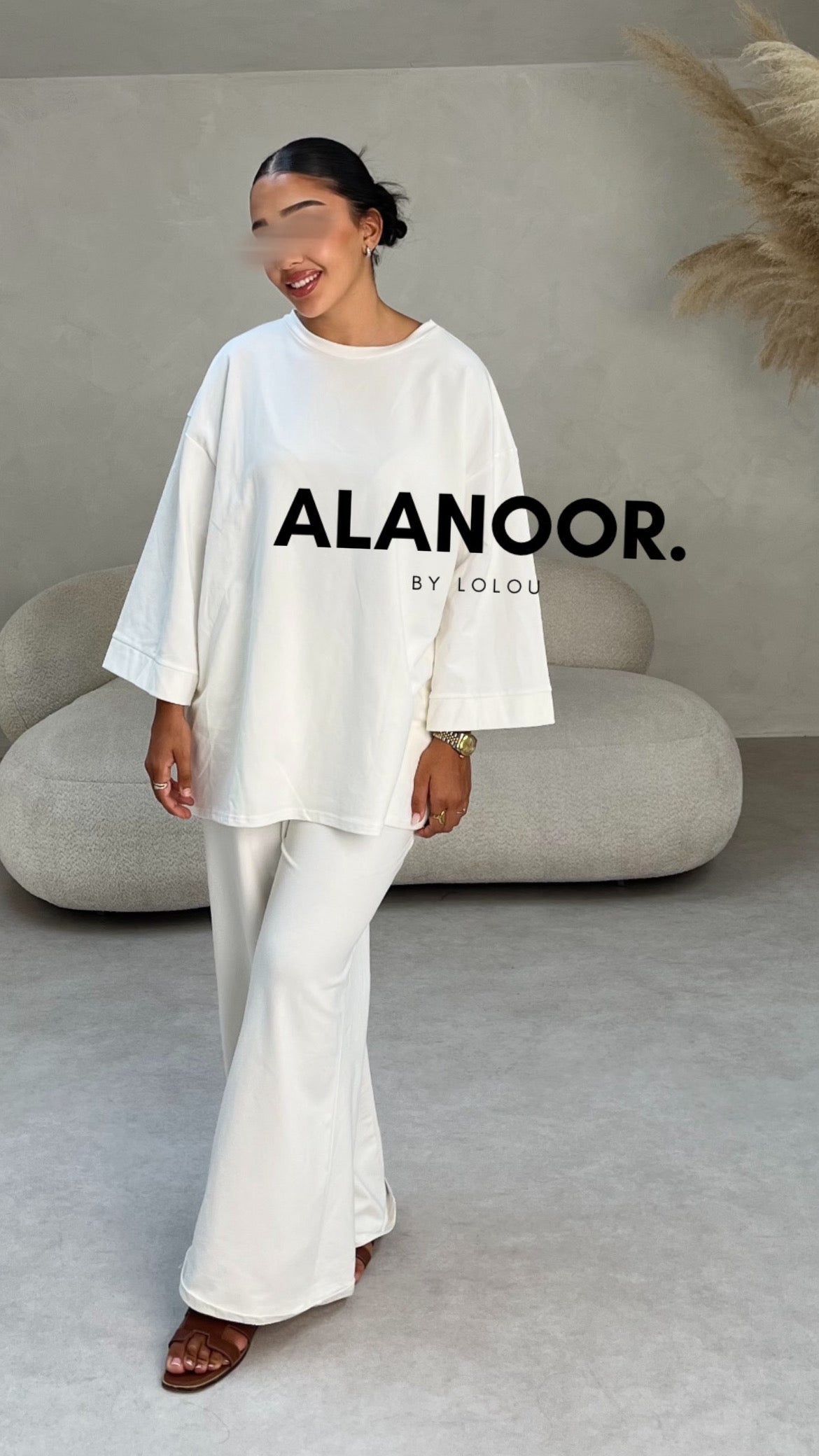CONJUNTO OVERSIZE BLANCO
