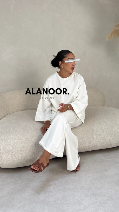 CONJUNTO OVERSIZE BLANCO