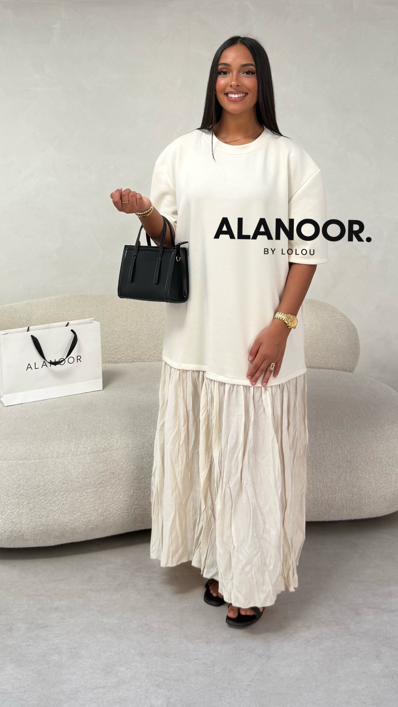VESTIDO AMIRA BEIGE