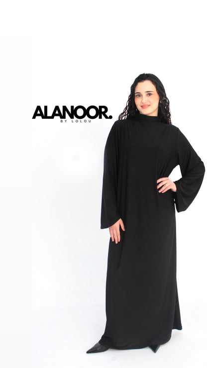 ABAYA JERSEY NEGRO