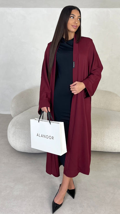Kimono Largo Granate