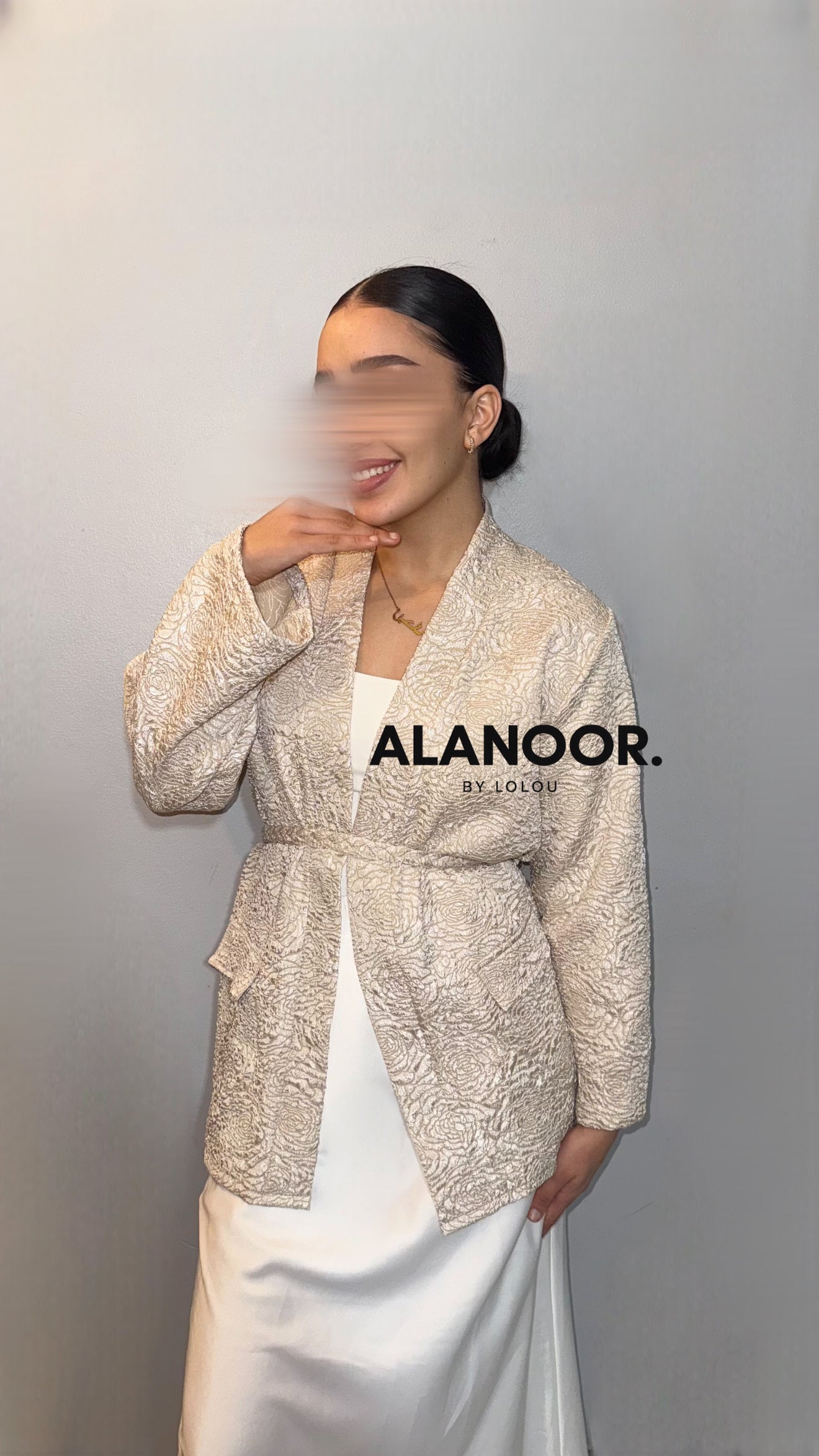 Kimono jabador Beige