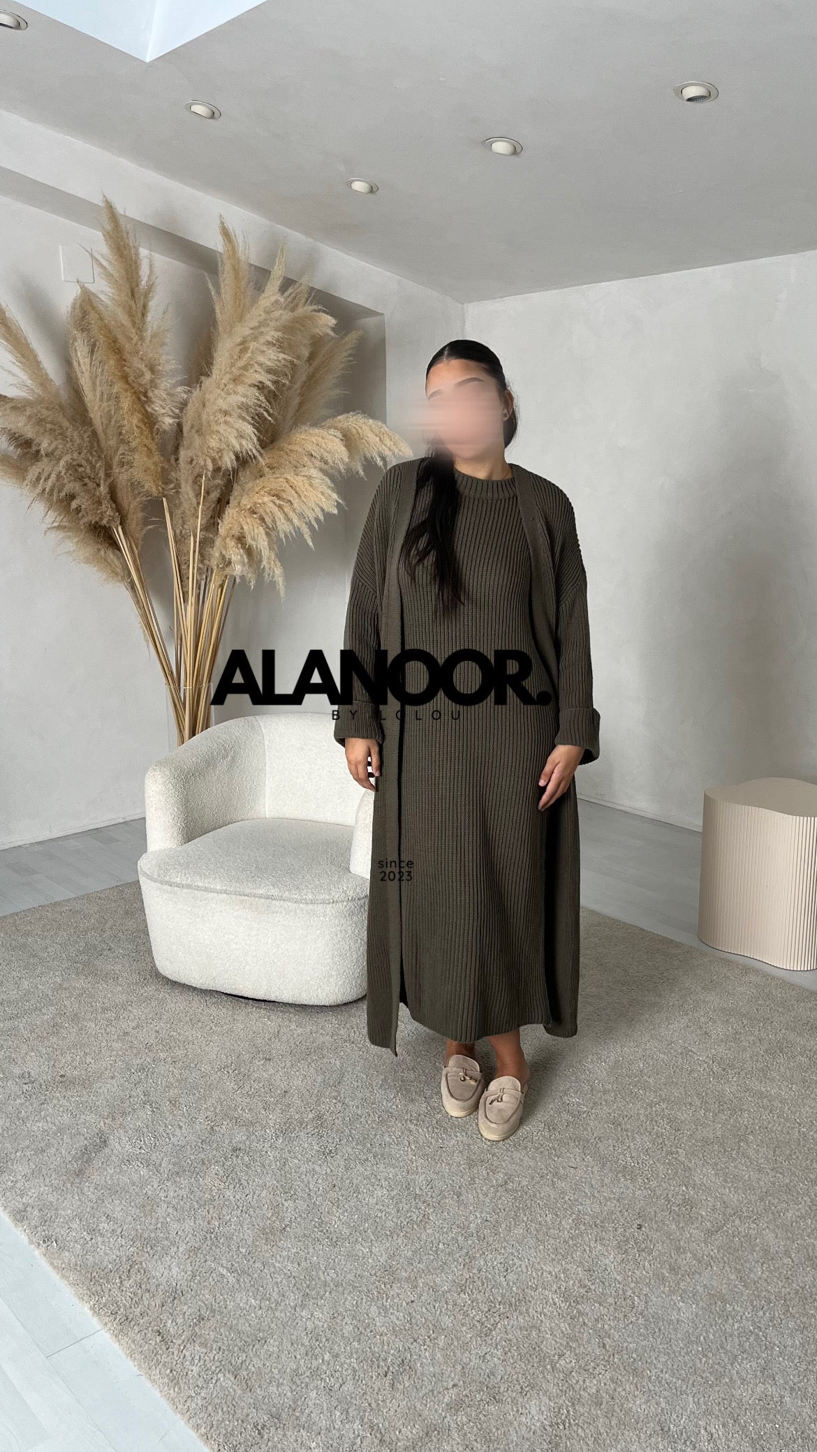 Conjunto Abaya kimono Inara