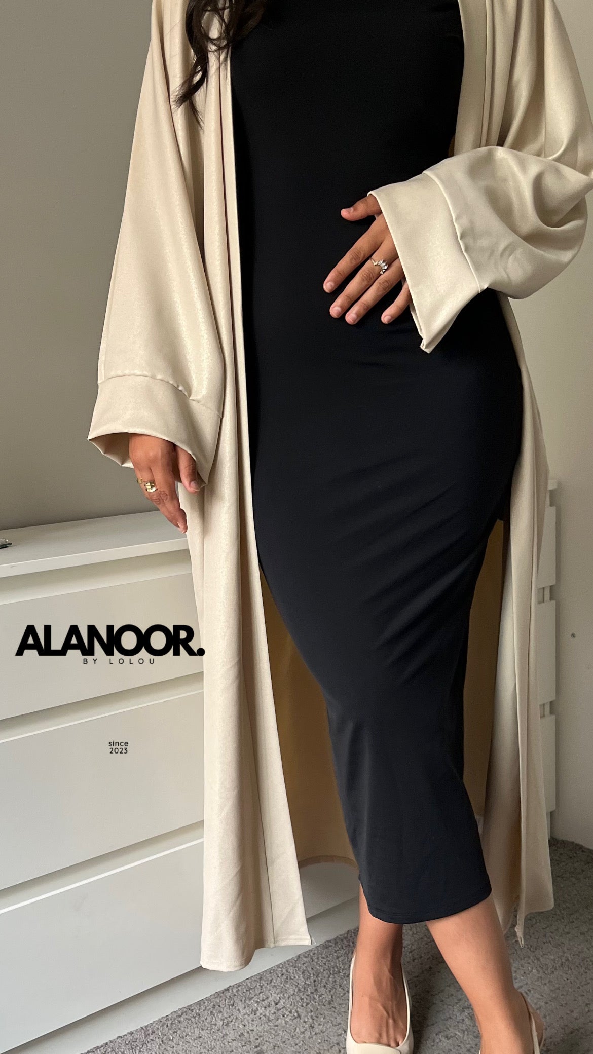 Kimono Gio Glamour beige