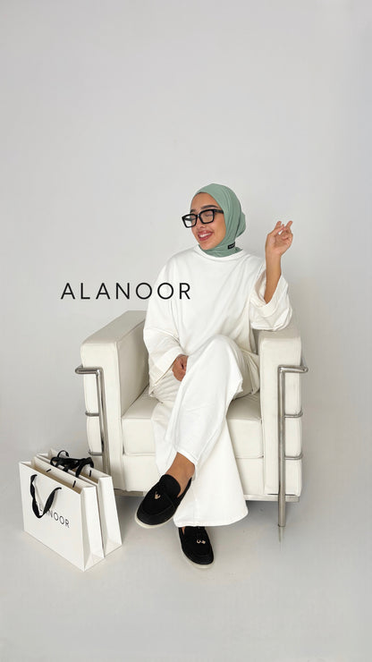 CONJUNTO OVERSIZE BLANCO