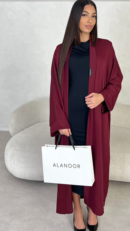 Kimono Largo Granate