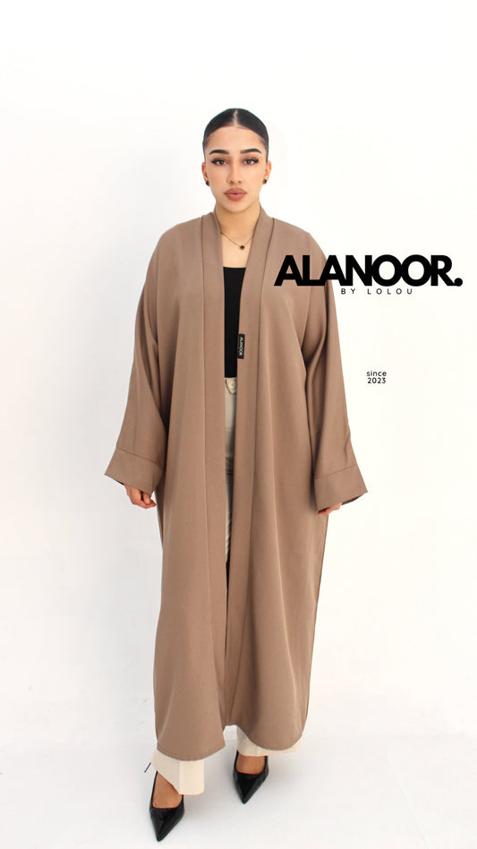 Kimono Largo Marrón Nude