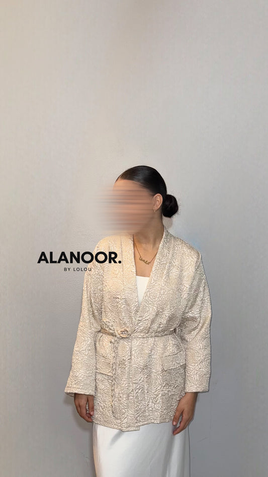 Kimono jabador Beige