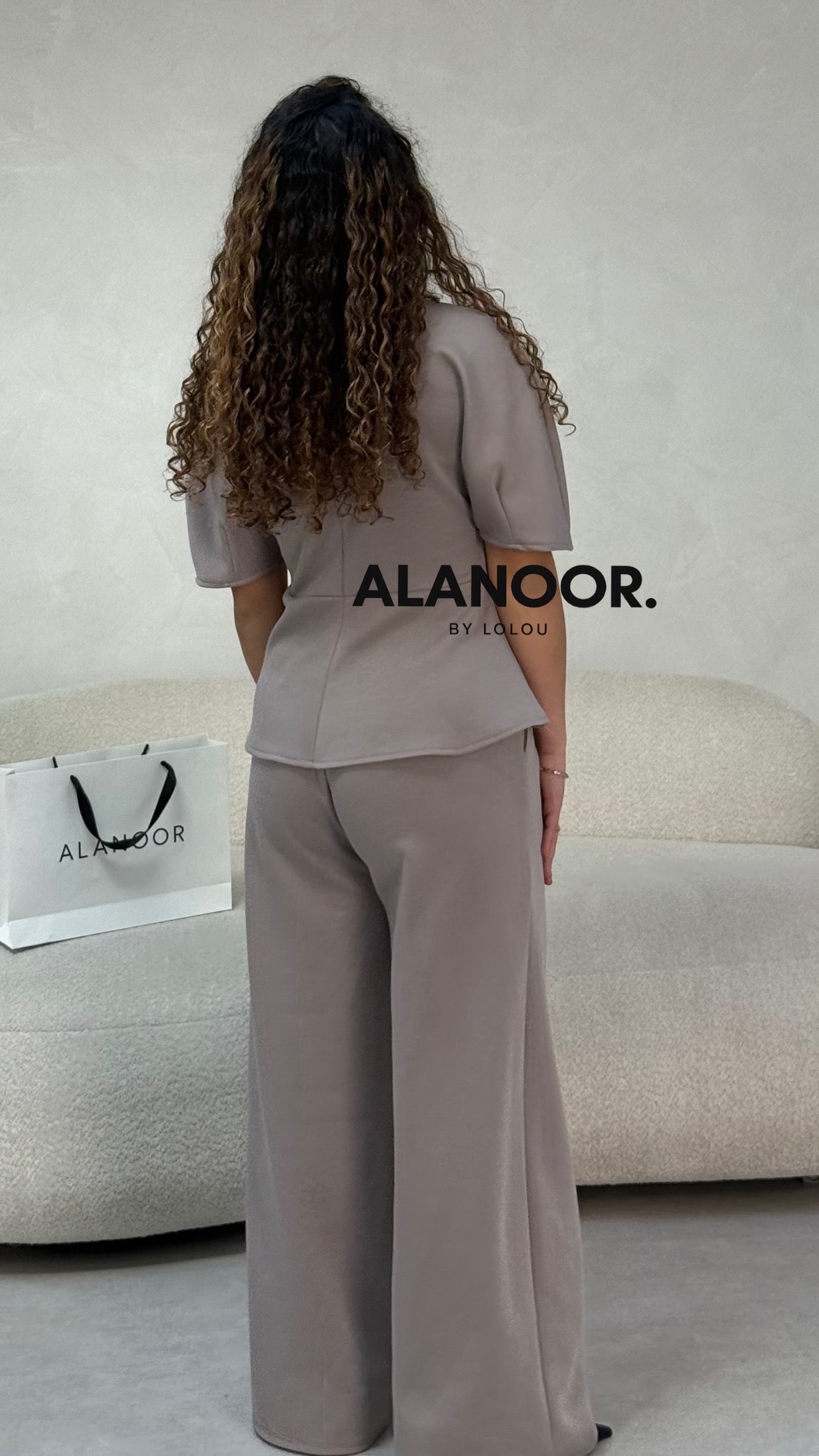 Conjunto Miss Taupe