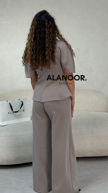 Conjunto Miss Taupe