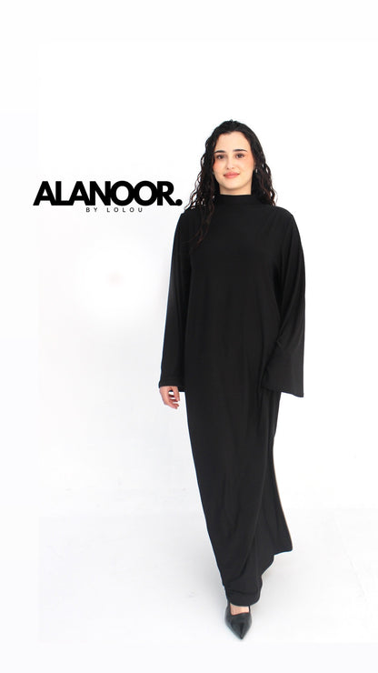 ABAYA JERSEY NEGRO