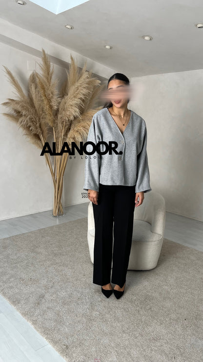 MINI BLAZER GRIS
