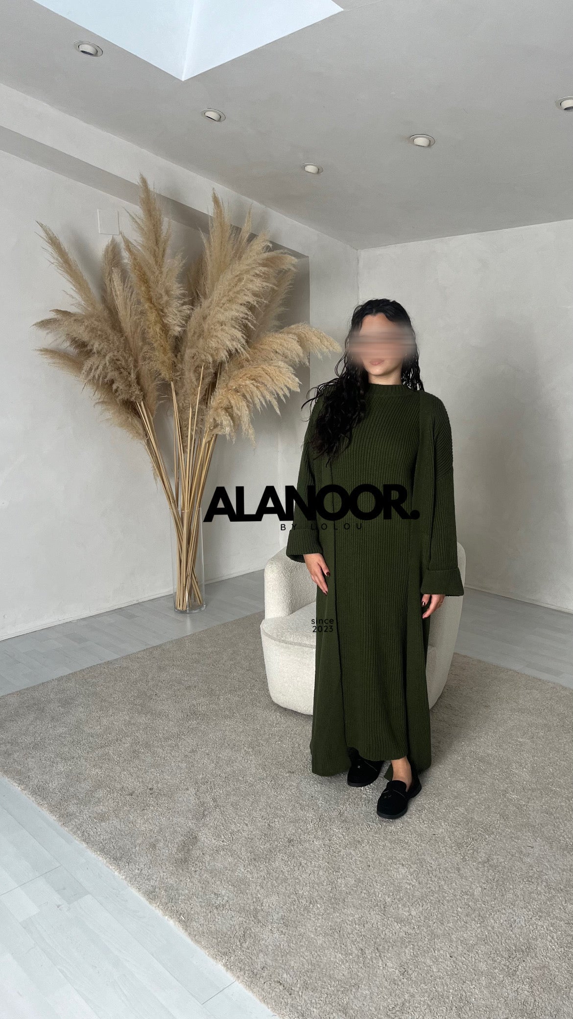 Conjunto Abaya kimono Inara