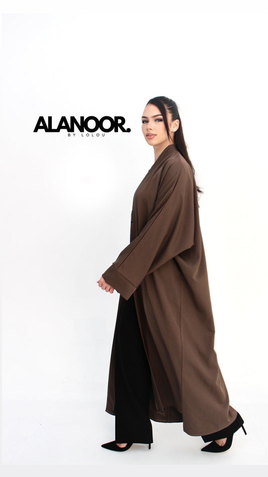 Kimono Largo Marrón