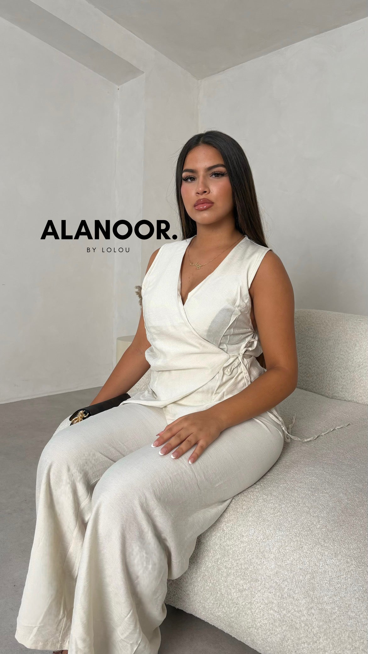 Conjunto Yasmine beige