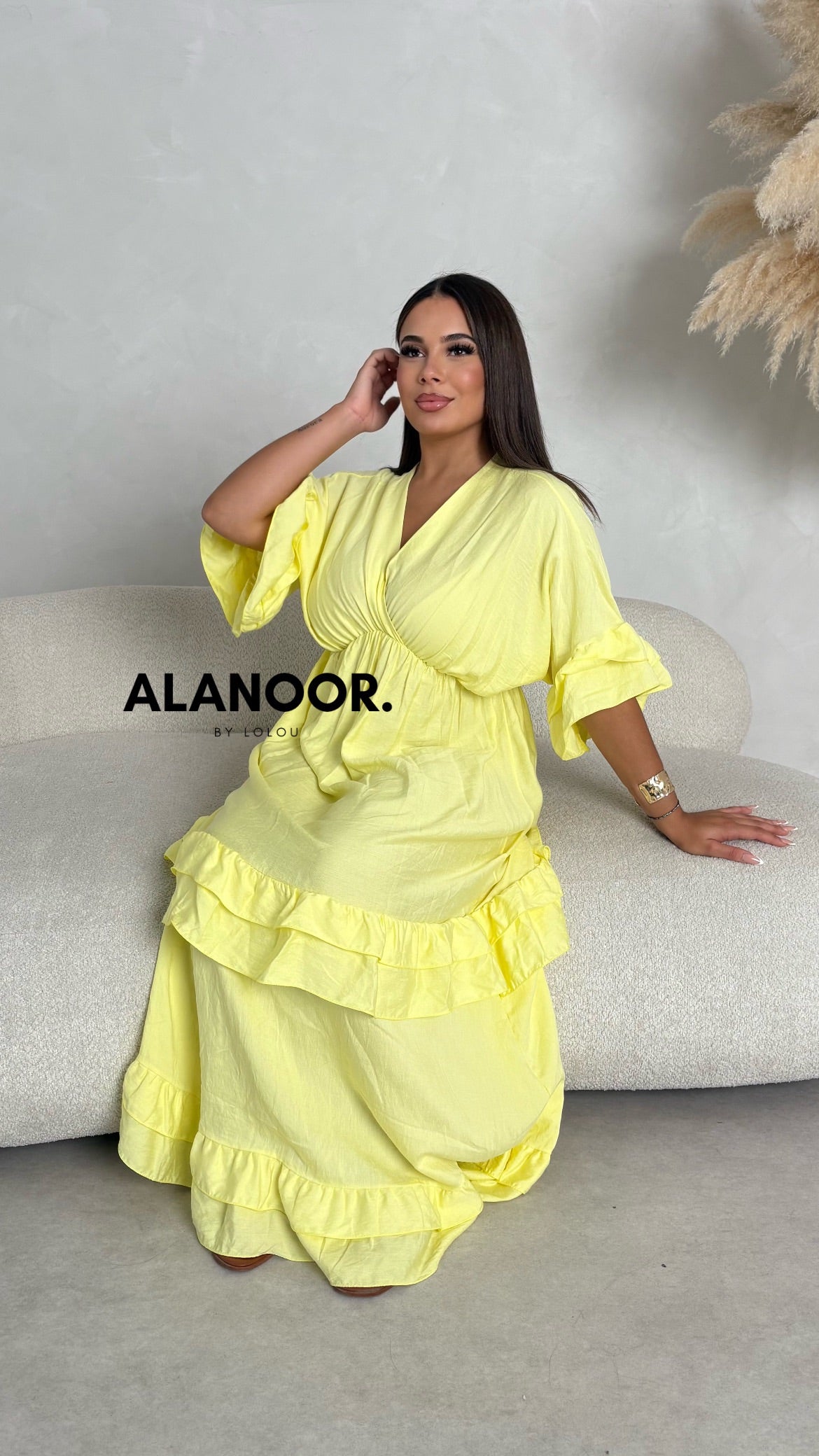 Vestido Sol Janeiro – Amarillo Pastel
