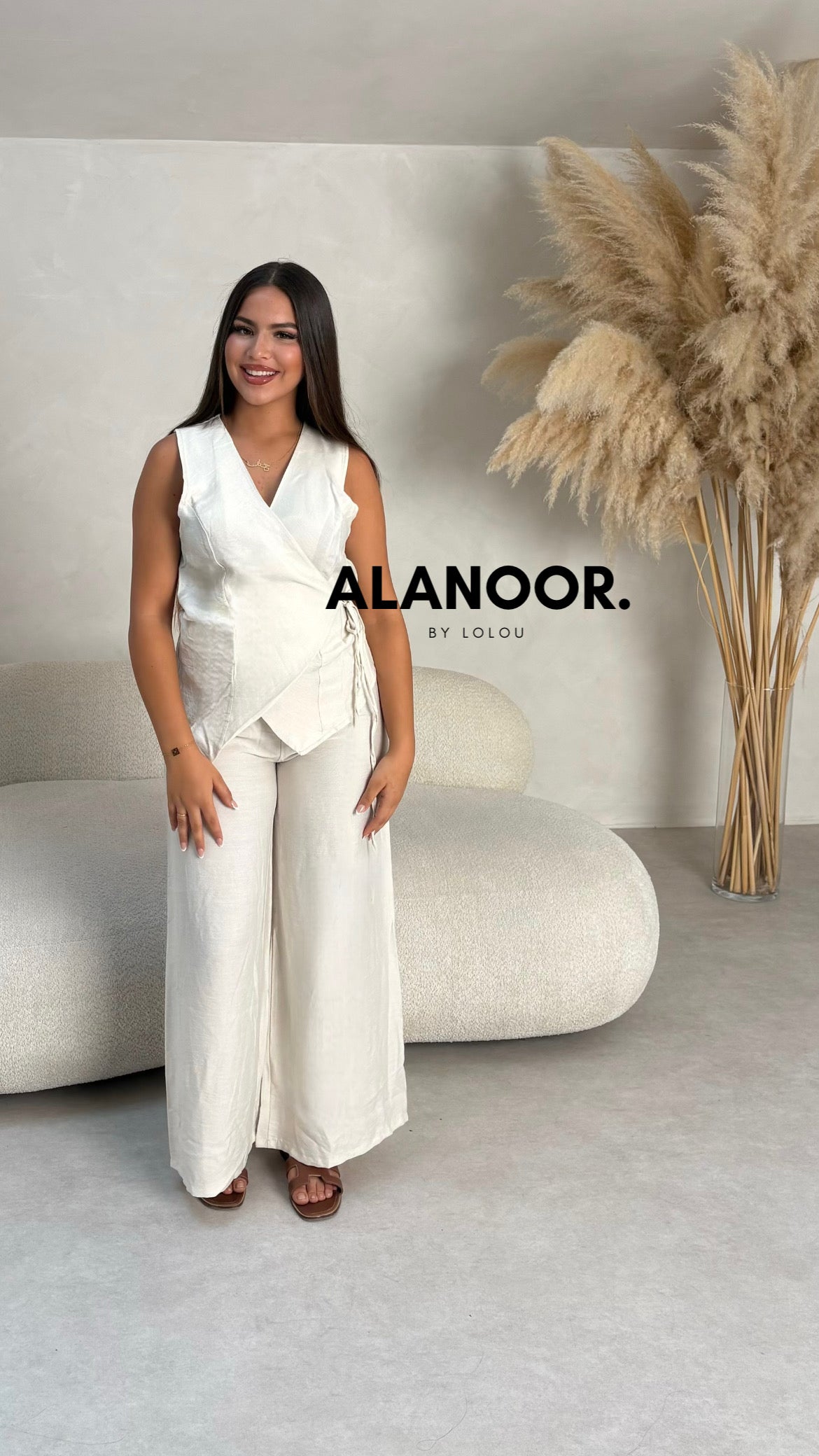 Conjunto Yasmine beige