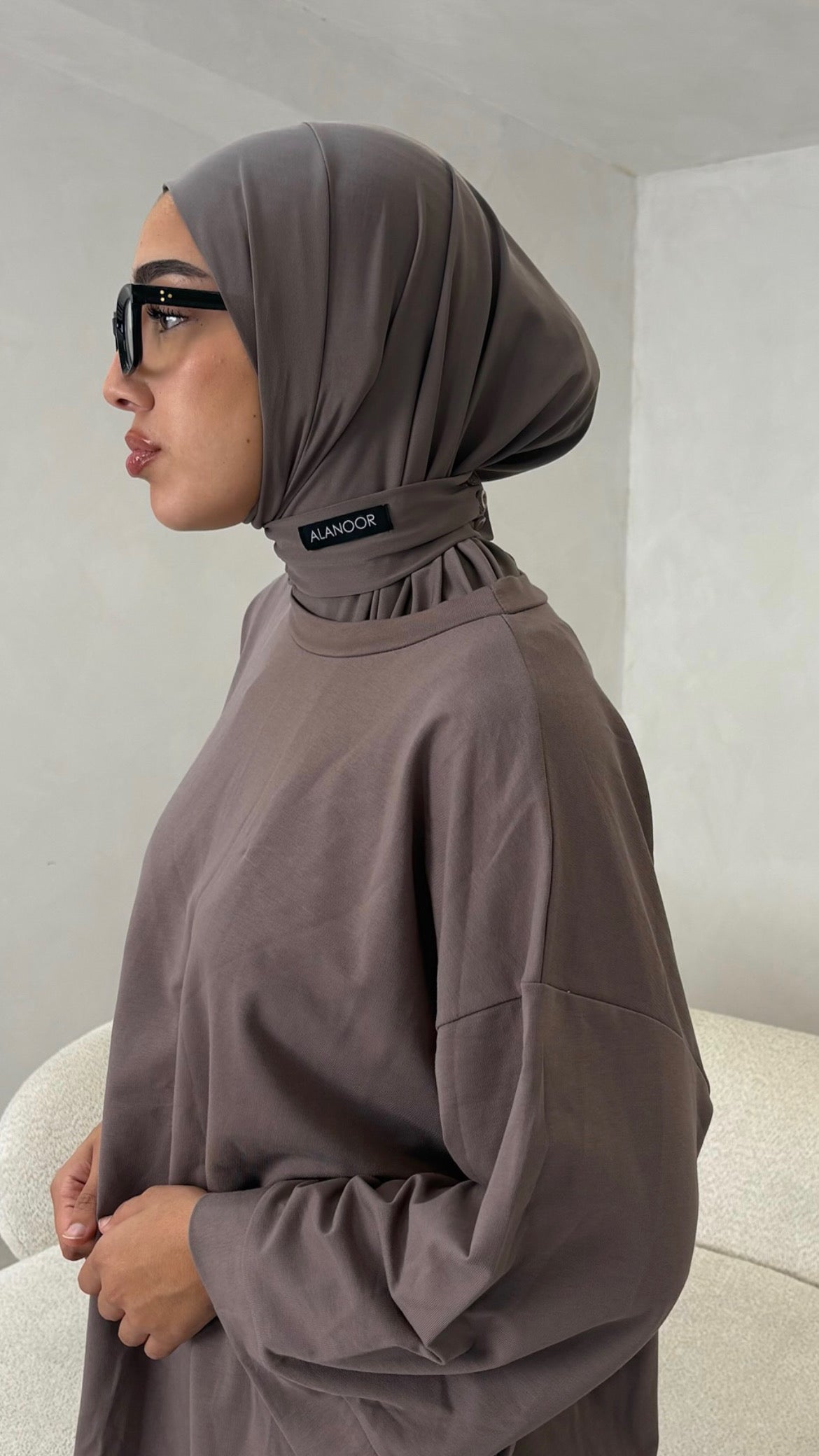 Hijab Instant ALANOOR Taupe