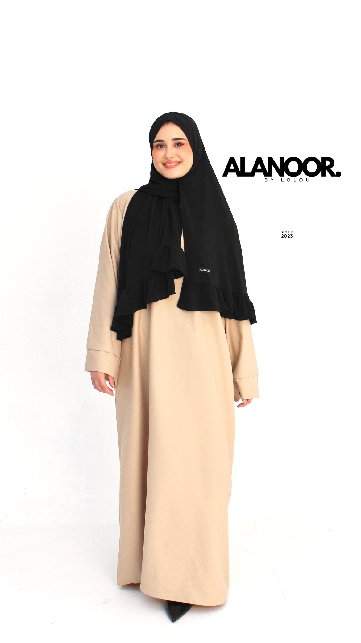 ABAYA QAMAR BEIGE