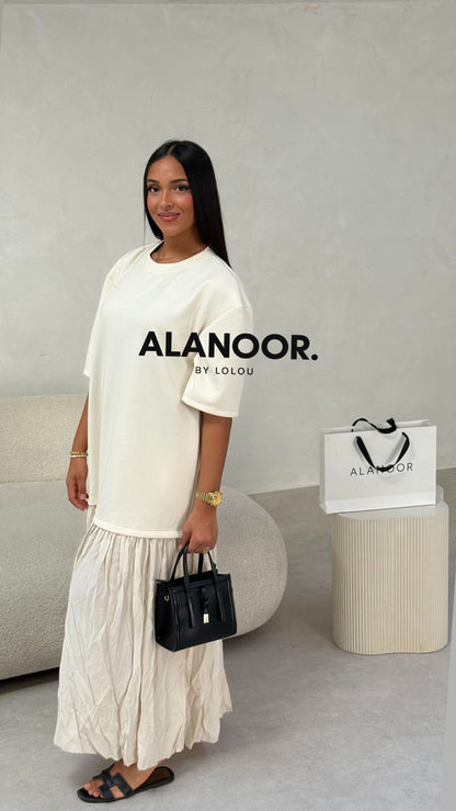VESTIDO AMIRA BEIGE