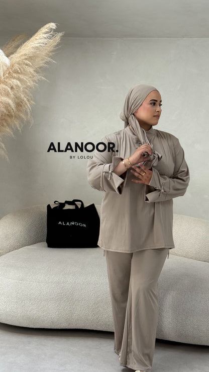 Burkini 3 piezas Taupe