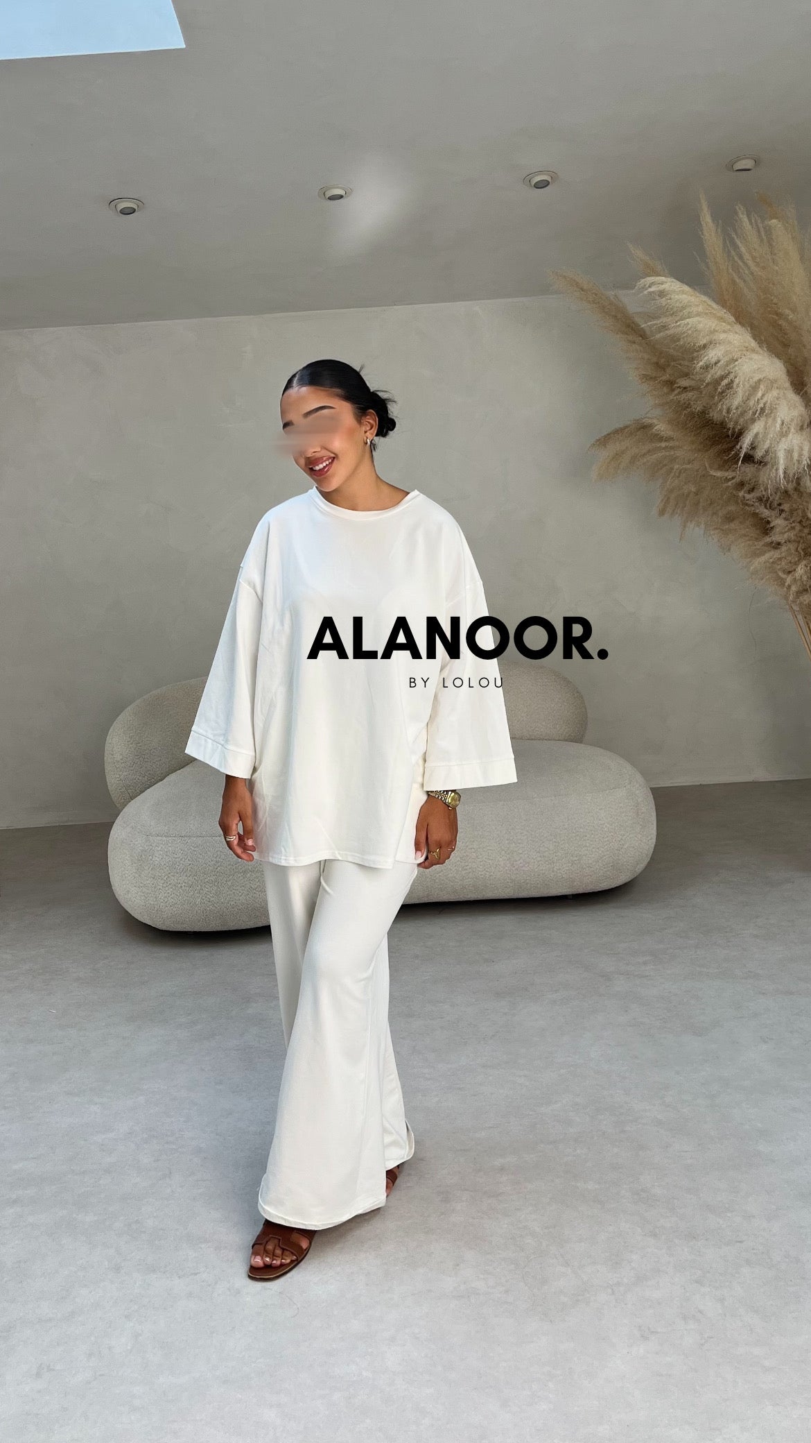 CONJUNTO OVERSIZE BLANCO