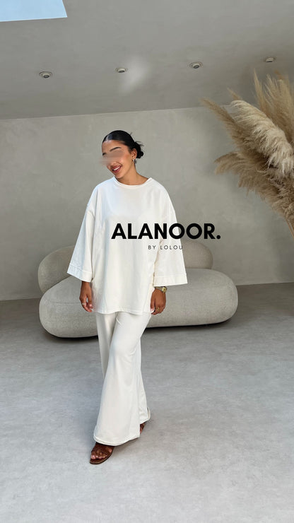 CONJUNTO OVERSIZE BLANCO