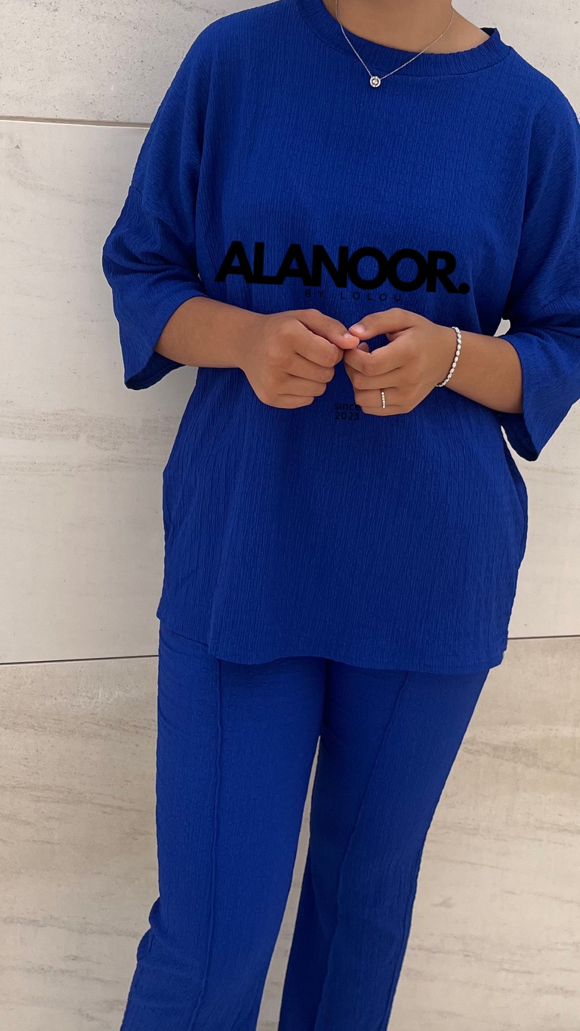 Conjunto Oslo azul