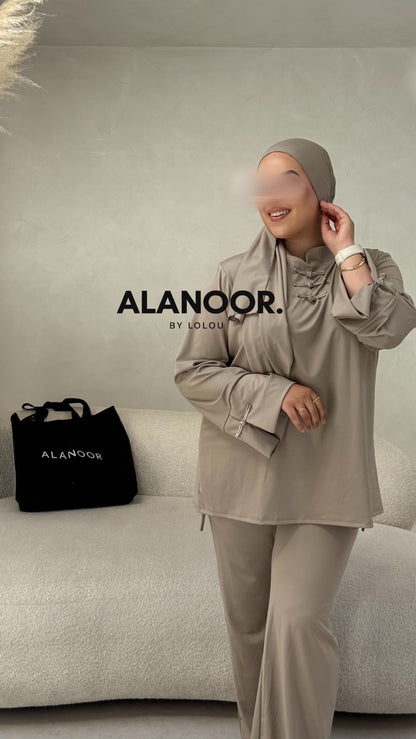 Burkini 3 piezas Taupe