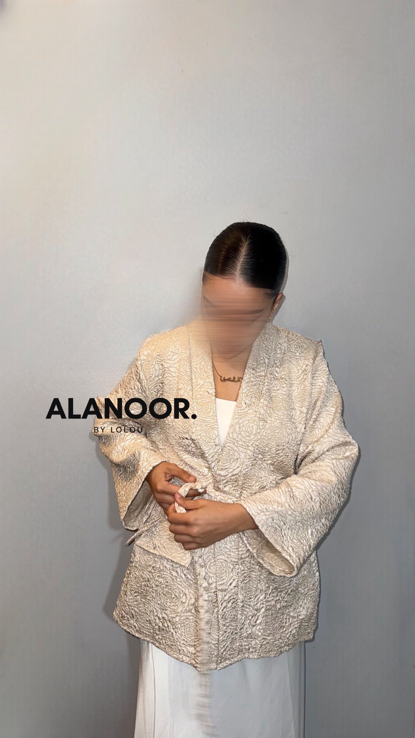 Kimono jabador Beige