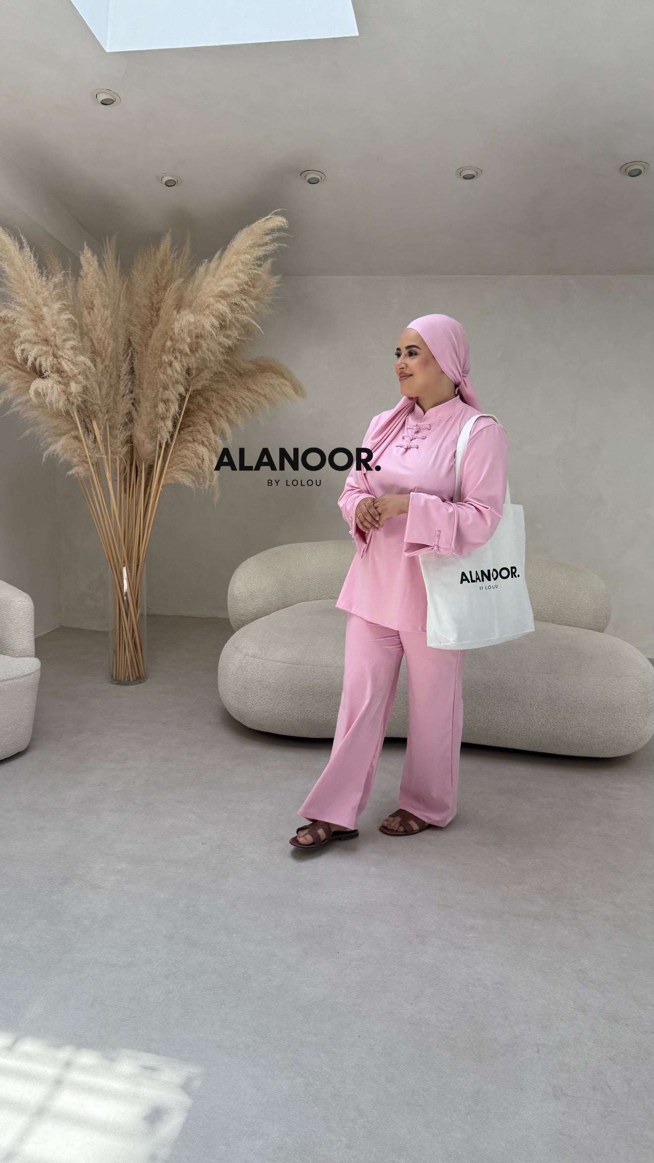 Burkini 3 piezas rosa